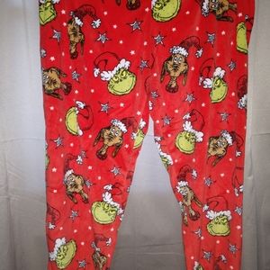 Grinch pajama pants